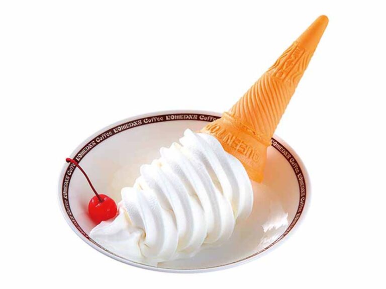コメダ珈琲のソフトクリームが大盛りでびっくり！メニューの詳細を解説！